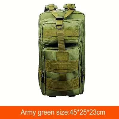 Военный тактический рюкзак для наружного использования Fjallraven Kanken тактическая сумка 600D Оксфорд военные рюкзаки большой походный рюкзак - Цвет: Army green
