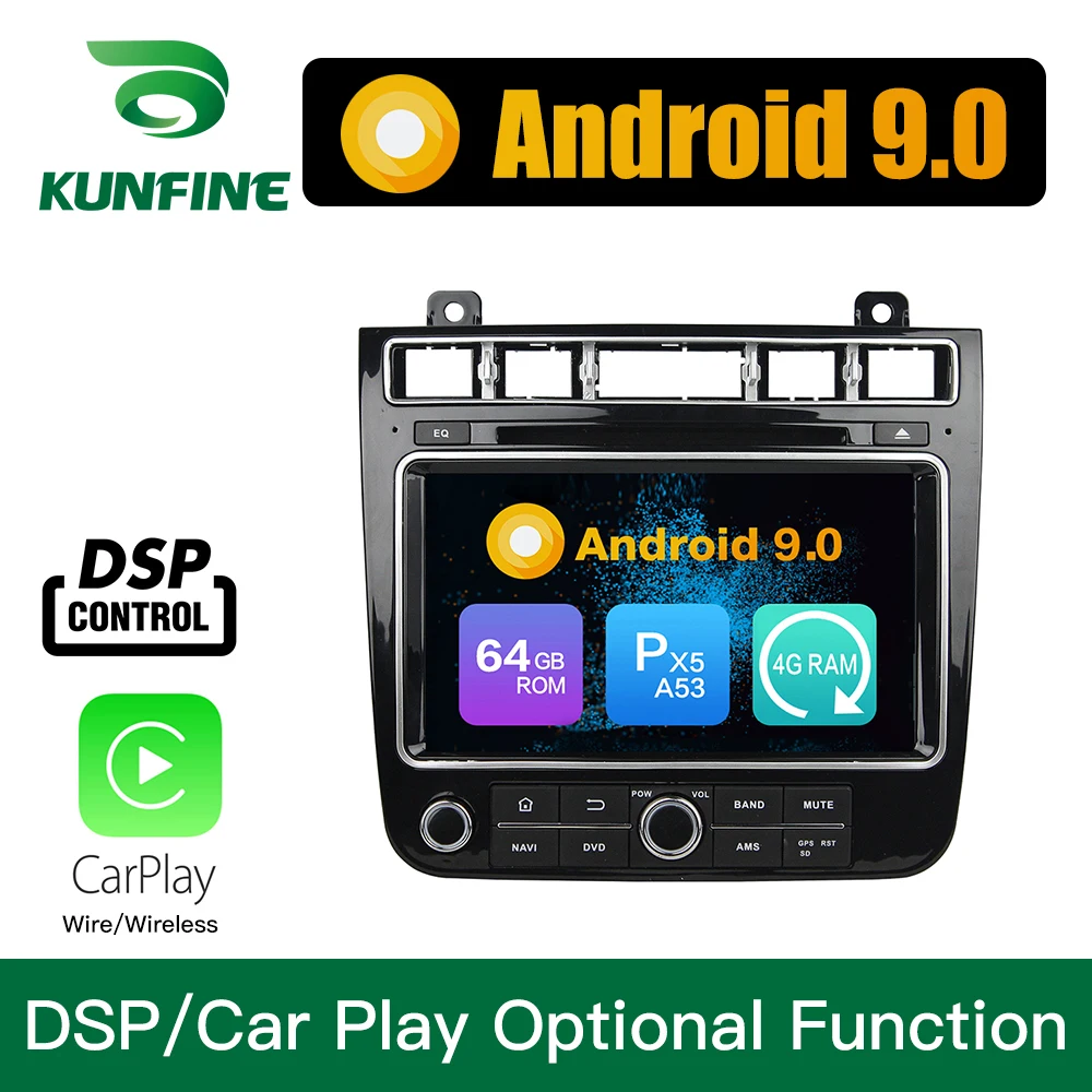 

Android 9.0 Octa Core 4GB RAM 64GB Rom Car DVD GPS Multimedia Player Car Stereo for VW TOUAREG 2015-2016 Radio Headunit WIFI
