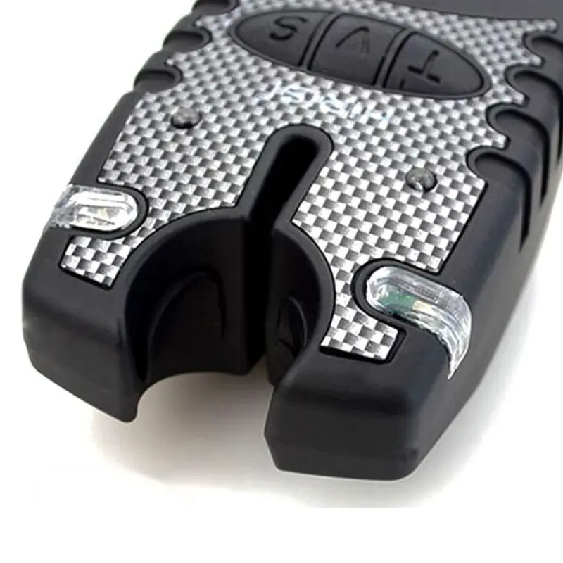 1 Set Fishing Alarm and Wiggler LED Waterproof Set Throwing Sea Rod Bite Hook Alarms Wigglers D5BA