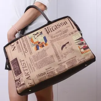 

2019 Women Canvas Travel Bag Ladies Multifunctional Handbags Travel Zipper Bags For Women's Large Capacity Travel Bags Fashion