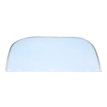 

Transparent Safety Face Cover Yellow Top Edged Face Shield Visor Eye Protection Guard Safety Work Wear Cover Mask