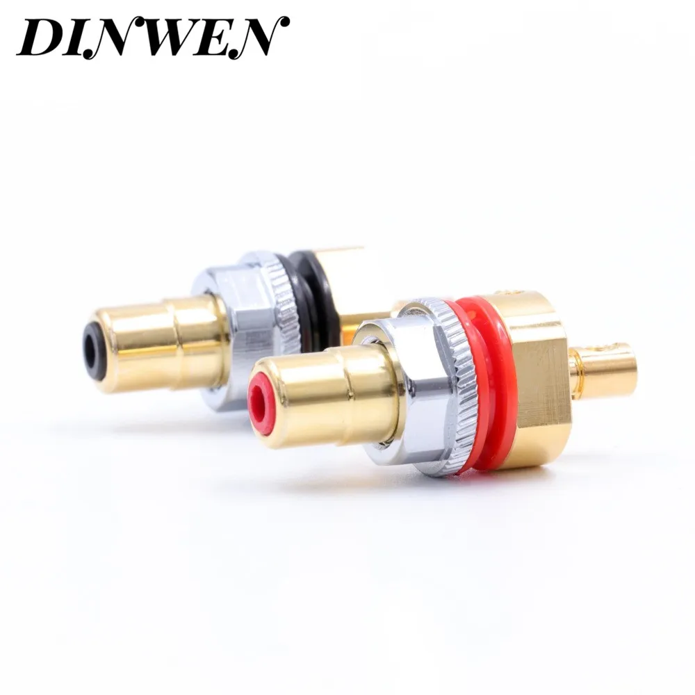 Viborg Cobre Puro Feminino RCA Jack Conector