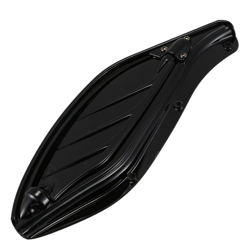 Black Swivel Wind Side Wing Windshield Air Deflector Fit for Harley Touring 13