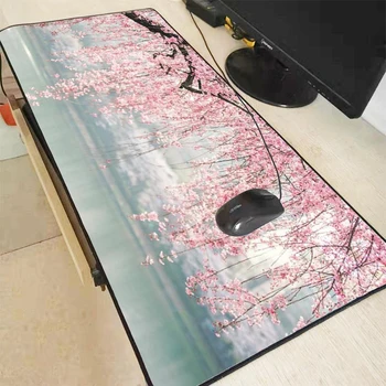 Japan Cherry Blossom Tree Bloemen Foto Muismat Gamer Grote Muis-Pad Led Backlight En Gemeenschappelijke Roze Muizen Mat Japan Cherry Blossom Tree Bloemen Foto Muismat Gamer Grote Muis-Pad Led Backlight En Gemeenschappelijke Roze Muizen Mat