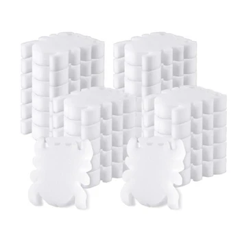 

24 Pieces Oil Absorbing Sponge Grime Scum Sponge Spider Shape Scum Remover for Spa, Hot Tub, Pool, White (Spider-Shaped)