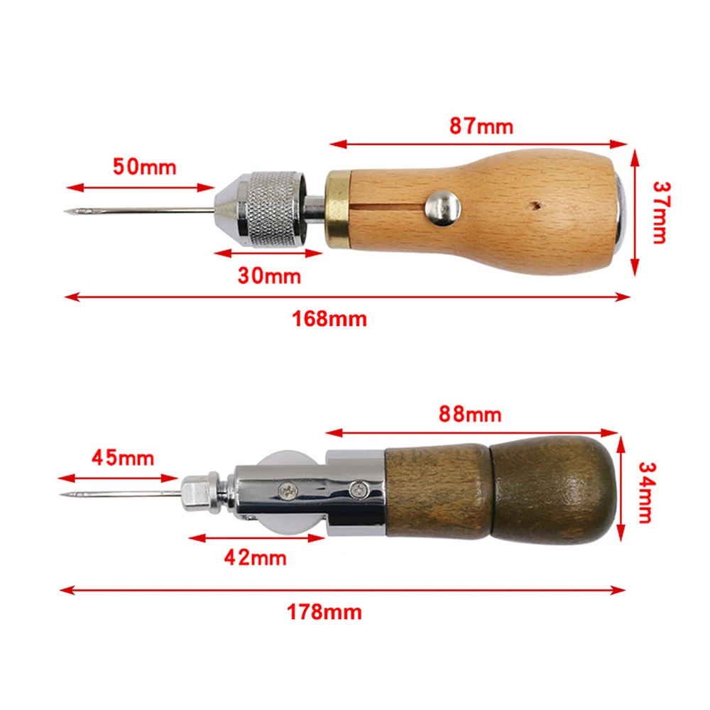 1 комплект ручной шитье кожа Awl Speedy Stitcher кожа швейный инструмент для кожи парусный холст тяжелый ремонт ткань сшивание Shoemaker
