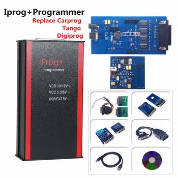 

IPROG V84 + Key Programmer iProg Supports IMMO/Mileage Correction/Airbag Reset Replace Carprog/Digiprog/Tango Diagnostic