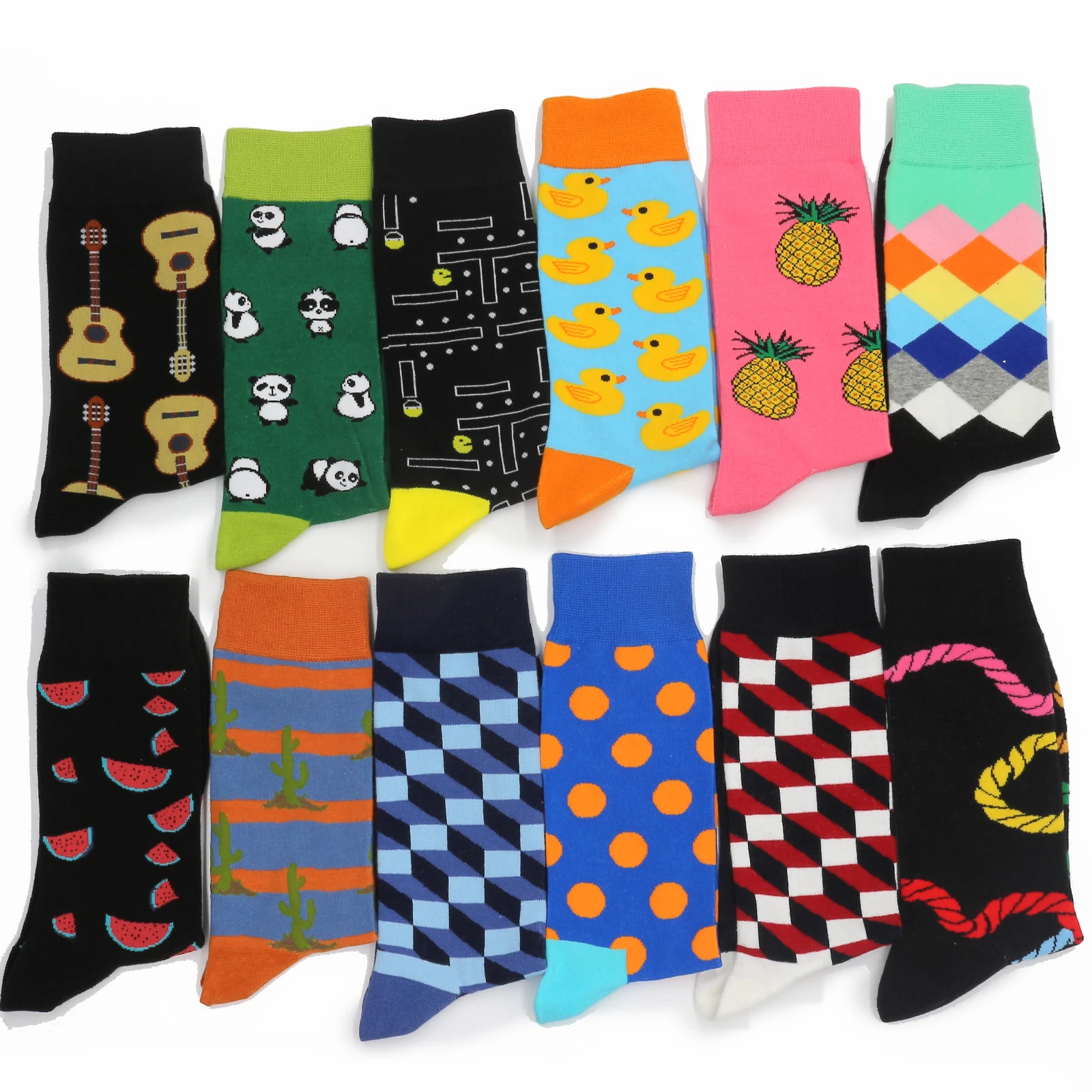 

Happy Socks Cotton Gifts For Men And Women Socks Colorful Harajuku Skateboard Female From The Factory Dropshipping Contact Us