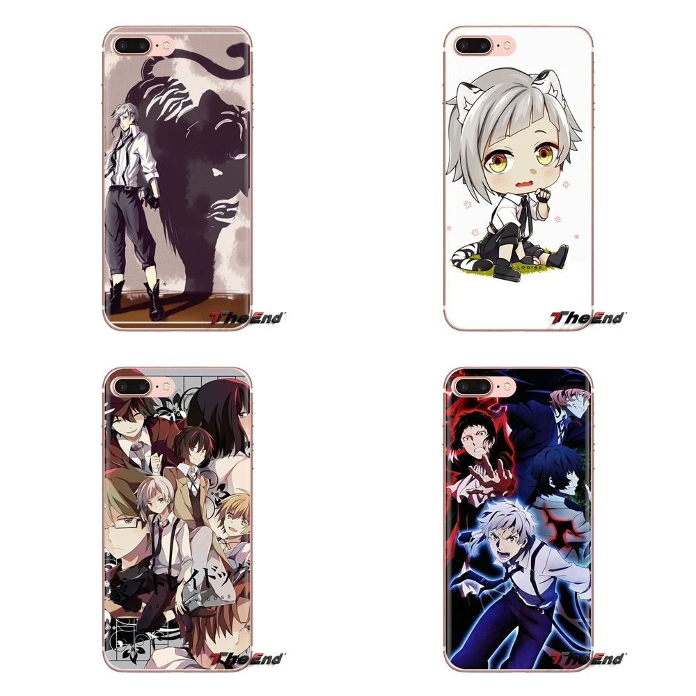 Silicone Phone Case For Xiaomi Mi4 Mi5 Mi5S Mi6 Mi A1 A2 5X 6X 8 9 Lite SE Pro Max Mix 2 3 2S anime Bungou Stray Dogs Atsushi |