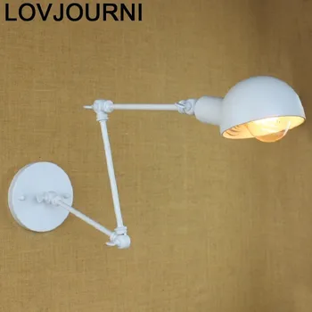 

Lampen Modern Mirror Stair Applique Murale Lamp Sconce Vanity Wandlamp Aplique Luz Lampara De Pared Interior Bedroom Wall Light