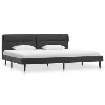 

Metal Bed Frame 213.5 x 187 x 83 CM Home Bedroom Modern Iron Simple Home Multifunctional Bed For Adult With Backrest