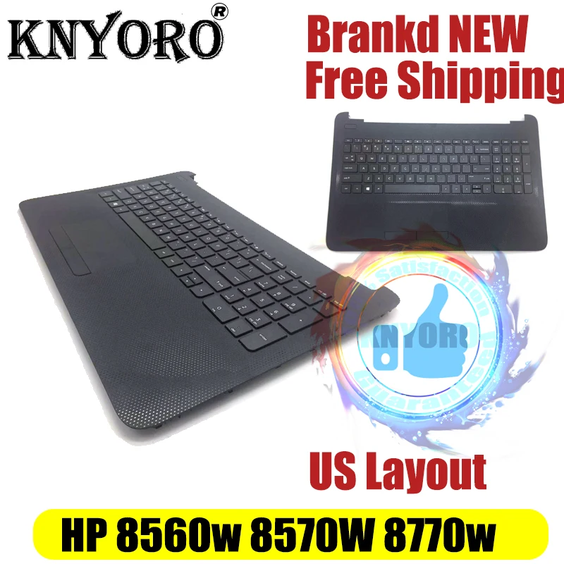 Новинка для hp павильон 15-AF 15-AC и Упор для рук с клавиатурой 813974-001 аккумулятор большой емкости AP1EM000A00