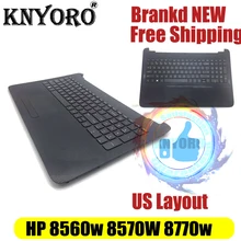 Новинка для hp павильон 15-AF 15-AC и Упор для рук с клавиатурой 813974-001 аккумулятор большой емкости AP1EM000A00