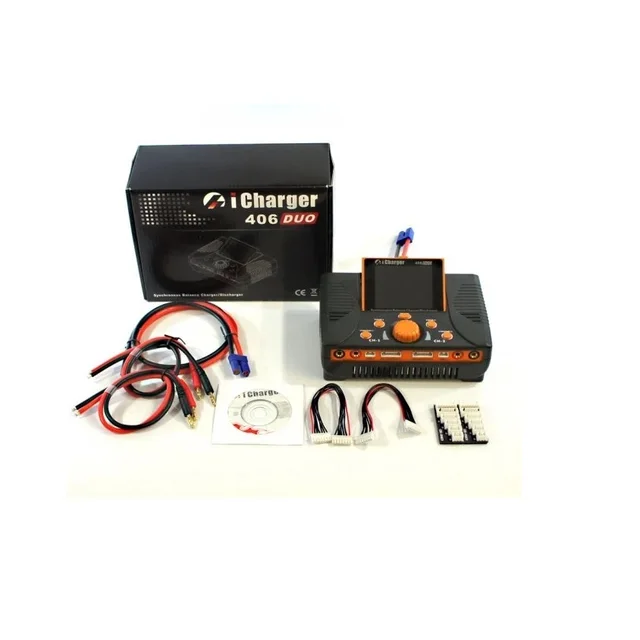 充電器 放電機 iCharger406DUO 抵抗器付き 40A放電可能