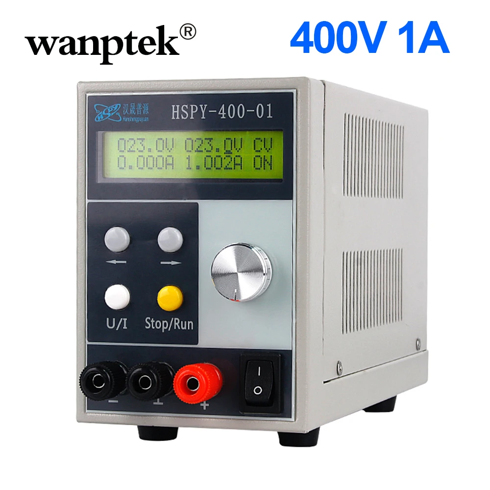  HSPY 400V 1A 4-digits DC Lab Switching Power Supply Laboratory Adjustable 0.01V 0.001A Programmable