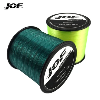 

JOF Nylon Fishing Line 500M 1000M Carp Fishing Japan Fishing Line Super Strong Mono Line All For Fishing Accessories Sea New Hot