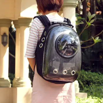 

Pet Carrier Backpack Window Transport Carrying Breathable Travel Bag Bubble Pet Dog Space Capsule Cat Carrier Backpack