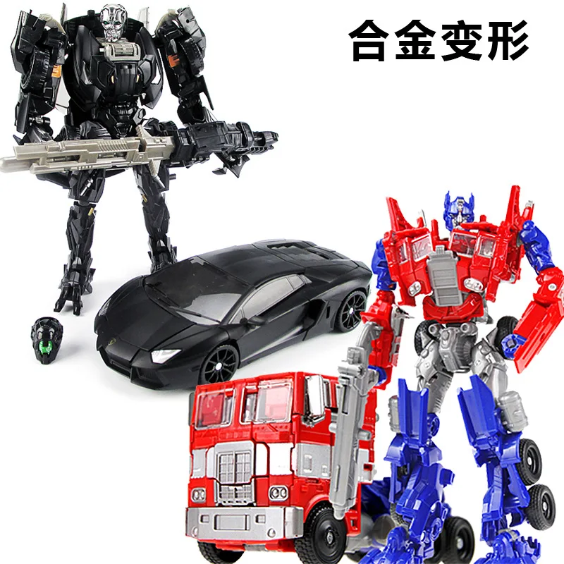 

Cool bian bao Transformation Toy Jingang 5 Alloy Version of Dinosaur Howling Stinger Giant Car Robot Models Toy