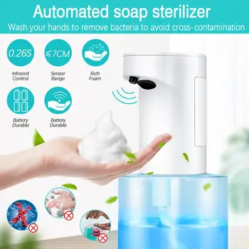 

Automatic Foam Soap Dispenser Induction Liquid Hand Washing Machine intelligent foam Touchless Infrared Sensor Soap Dispenser