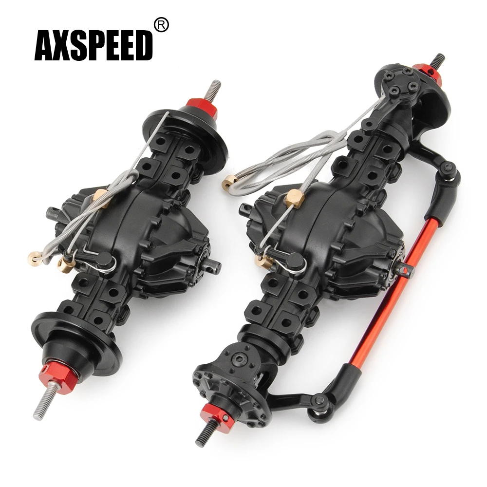 AXSPEED металлического сплава передний/задний Средний дифференциальный мост