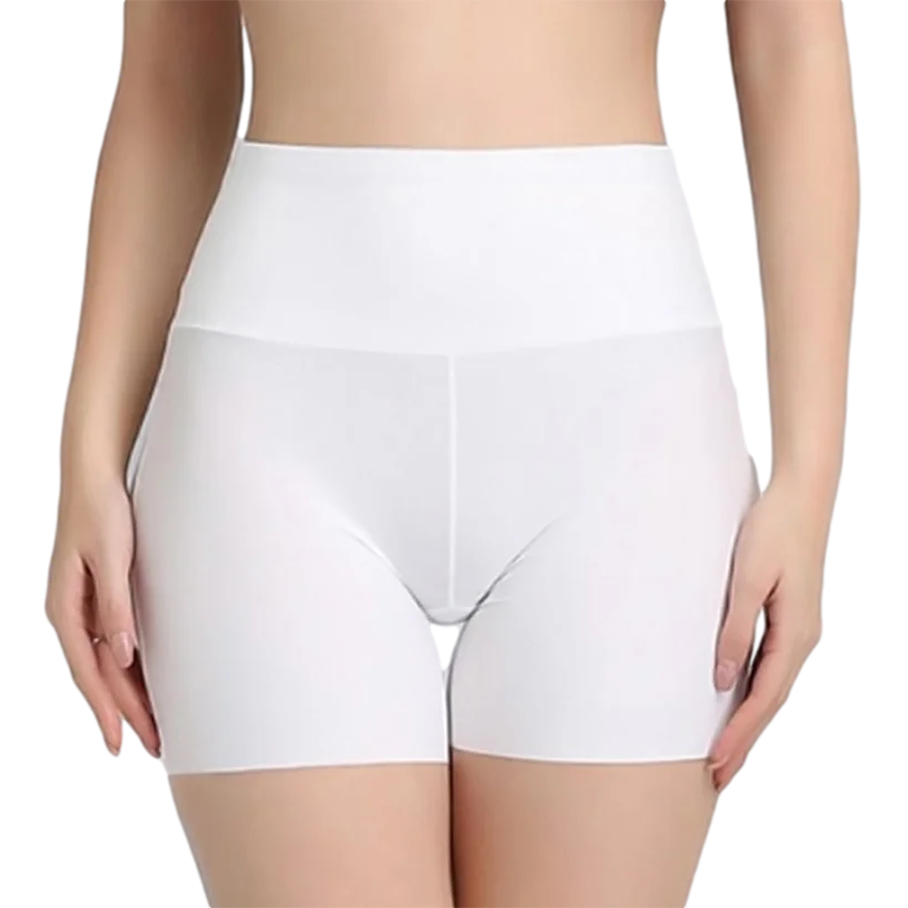 High Waist Women's Skirt Shorts Boxer Panties Girls Safety Briefs Boyshort Underpants Tights Slim Lingeries Short Pants Summer 4