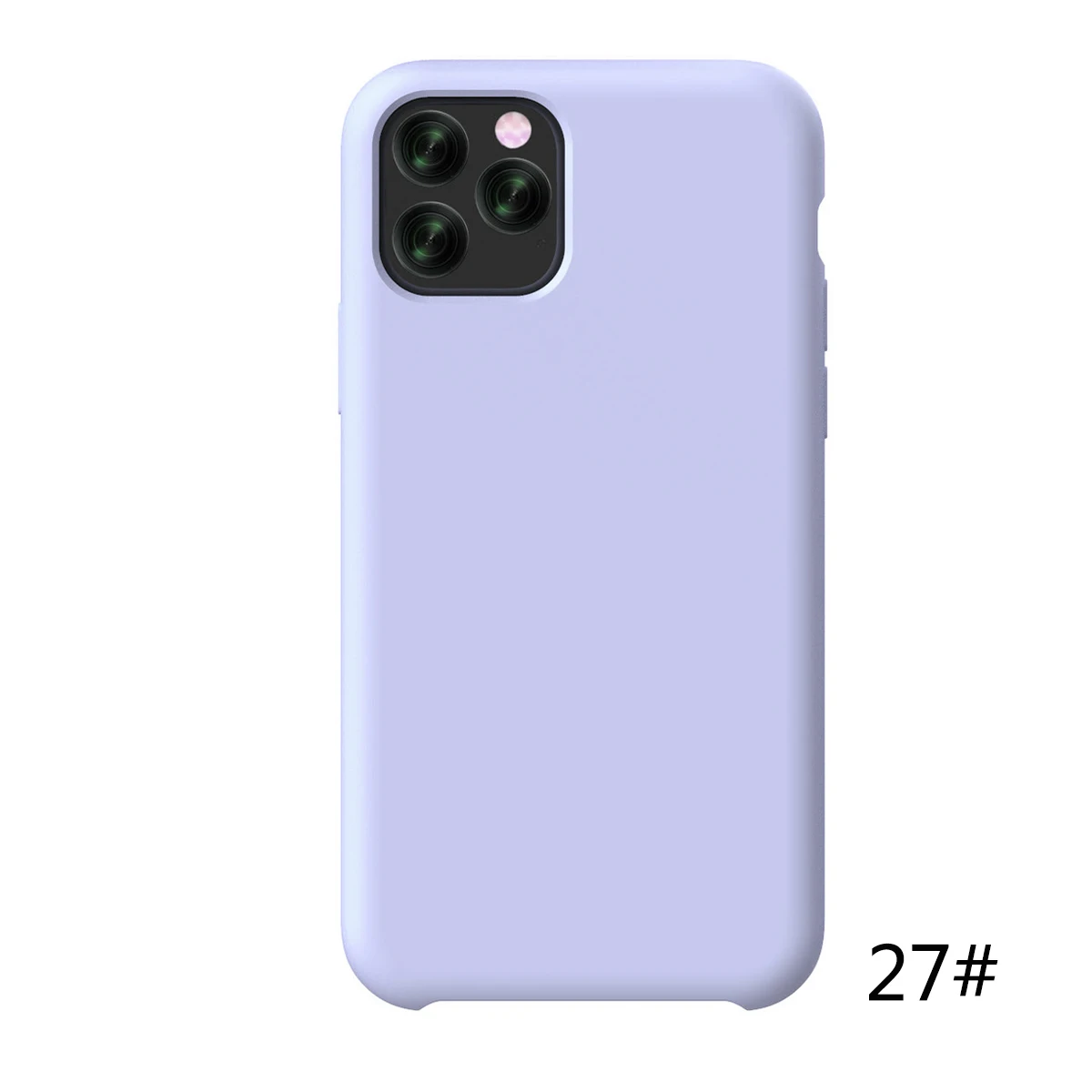 Роскошный официальный силиконовый чехол для iPhone 11 Por Max чехол для Apple для iPhone 11 Por защитный чехол - Цвет: 27