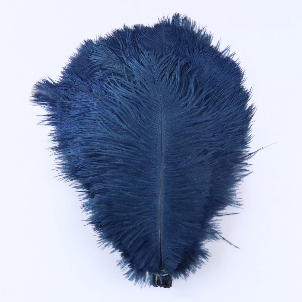 TS0120026 20-25cm navy blue ostrich feathers 2