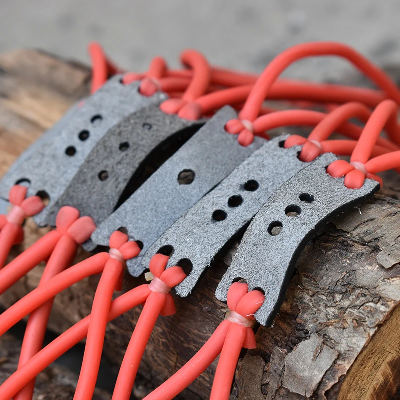 MUXSAM 5er Set Gummibänder Für Schleuder - Elastisch, Kraftvoll, Outdoor & Jagd