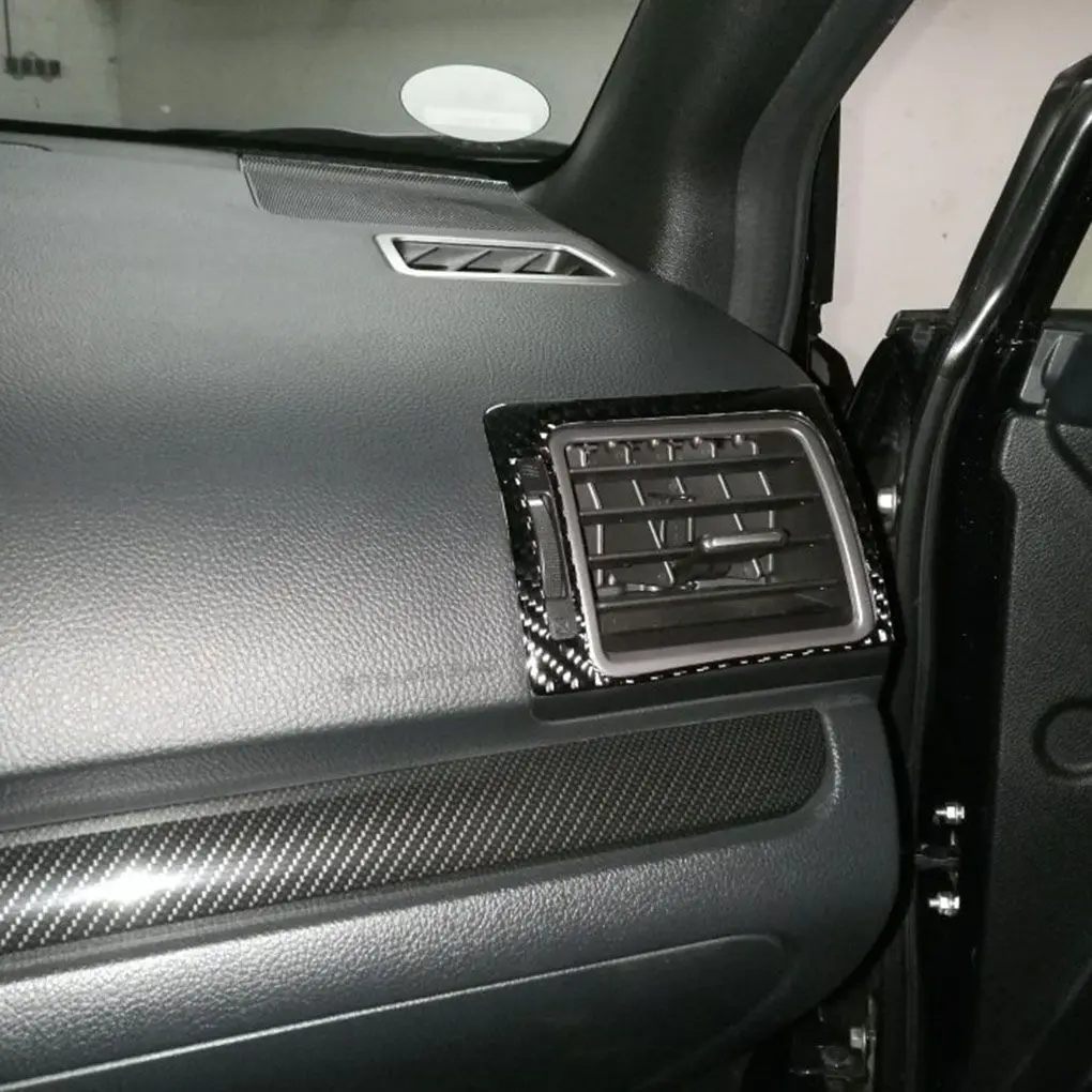 1 пара выход кондиционера крышка из углеродного волокна Замена для Subaru Forester- Декор салона автомобиля