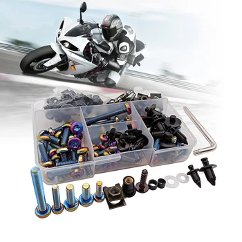 

For Ducati HYPERMOTARD 821 939 SP HYPERMOTARD 796 SS750 Universal Motorcycle Fairing Body Bolts Kit Fastener Clips Screw Nuts