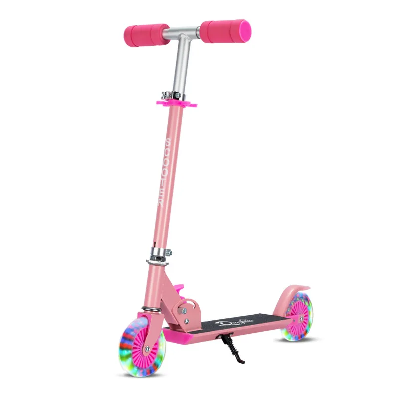 Aluminium Alloy Kick Scooter Adjustable Children's Foot Scooters 2 Wheels Exercise Toys Scooter For Boys Girls Toys Gifts