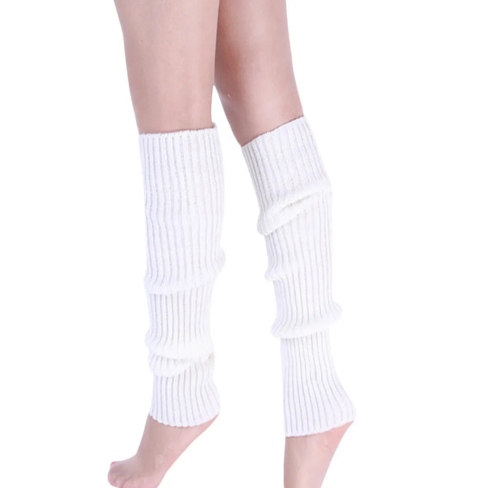 leg warmers women Boot Cuffs Warmer Knit Leg Stockings calentadores de pierna mujer beenwarmers vrouwen гольфы женские#A25 - Цвет: J