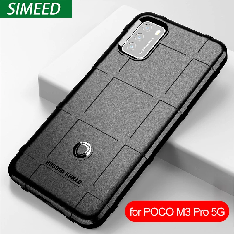For POCO M3 Pro 5G Case Armor Shockproof Protection Back Cover for Xiaomi Poco F3 M3 Pro X3 NFC