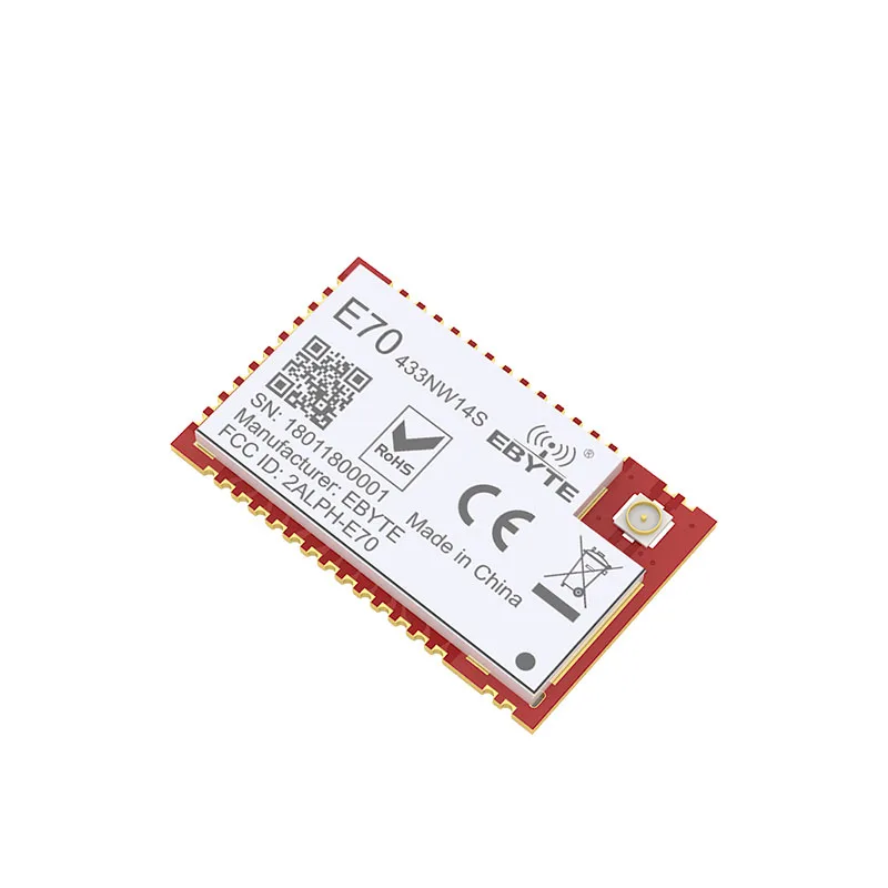 E70-433NW14S Star Networking CC1310 433 mhz SMD беспроводной приемопередатчик IoT 14dBm 433 mhz IPEX антенный передатчик и приемник