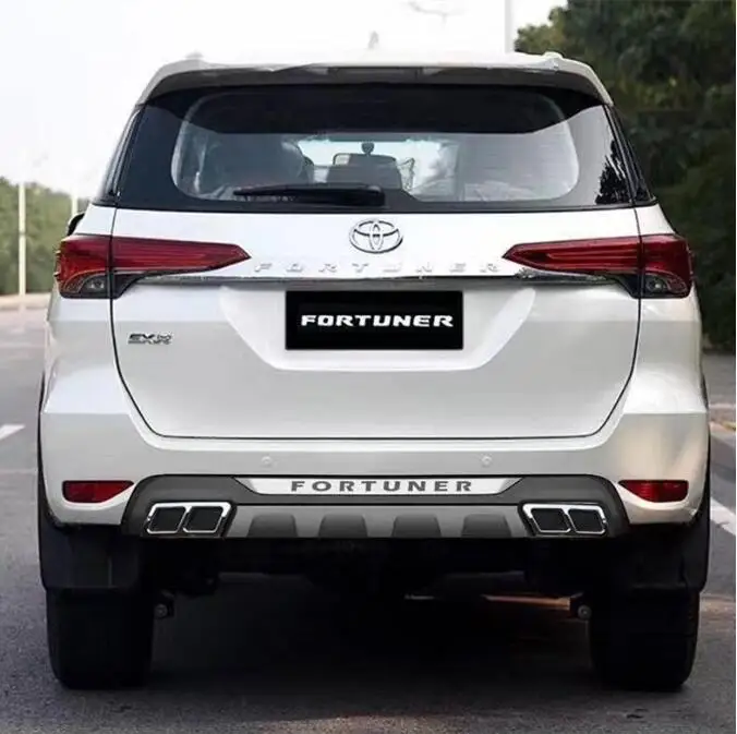 Новые Fortuner ABS хромированные автомобильные Передние Задние защитные бамперы для Toyota Fortuner