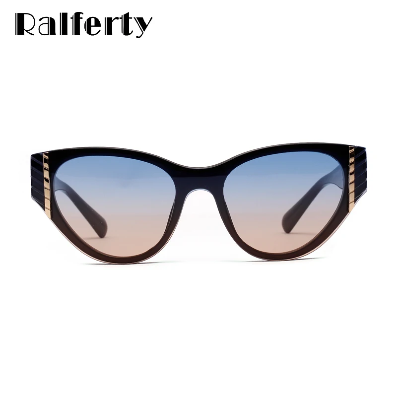 Ralferty 2019 женские солнцезащитные очки кошачий глаз UV400 тени Ретро стиль для женщин