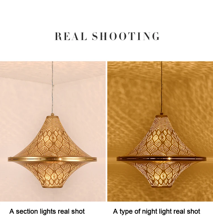 Hollowing process Energy saving E27 bulb lamp kitchen dining room coffee shop villa hanging lights