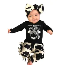 cow outfit for baby girl