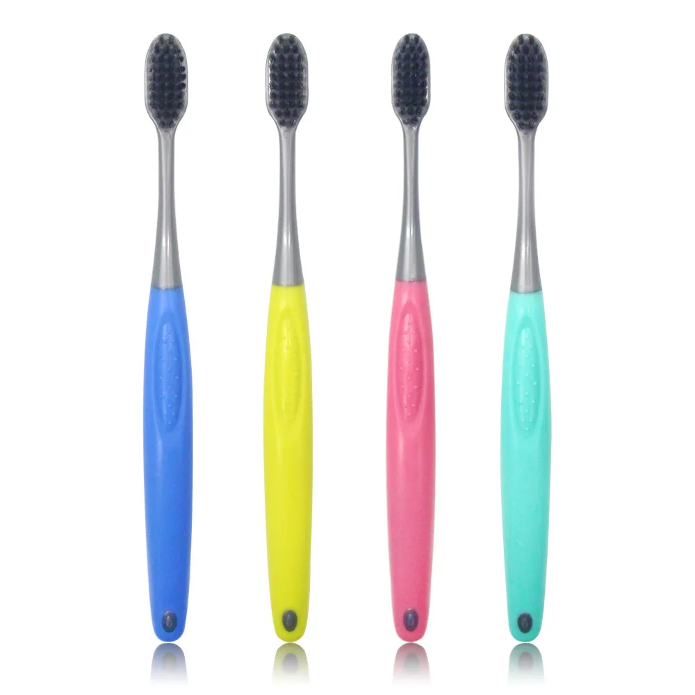

Bamboo Charcoal Toothbrush Color Box Separate-Bamboo Charcoal Soft Cotton Silk Small Head Adult Soft Bristle Toothbrush Cleaning