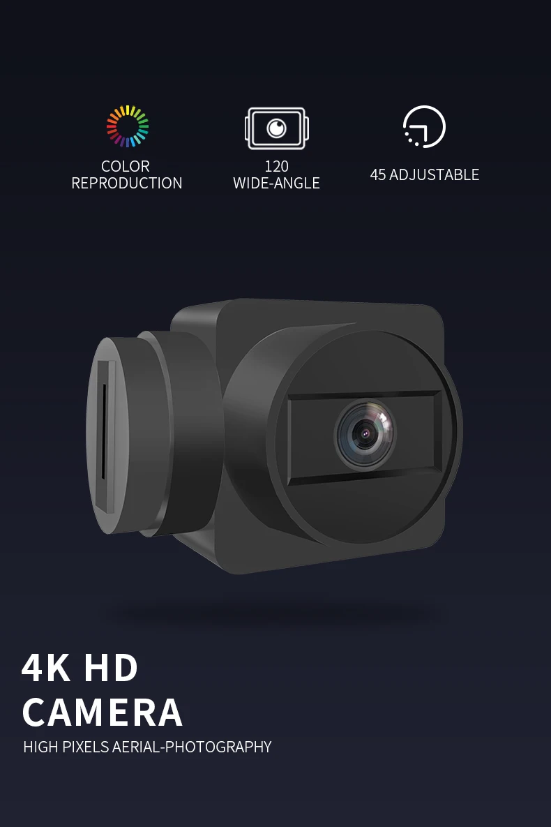 Gps 4K Дрон с камерой HD Follow Me долгое время полета Дрон игрушки для детей RC FPV мини Дрон X PRO Квадрокоптер VS F11 SG907 E520S