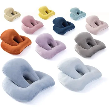 

pillow coussin Household products hollowed out nap pillow office sleeping artifact prone pillow poduszka