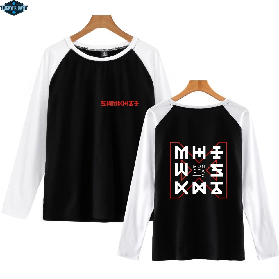 Модная брендовая Футболка с принтом Monster X Fashion Loveyourself Harajuku Мужская футболка