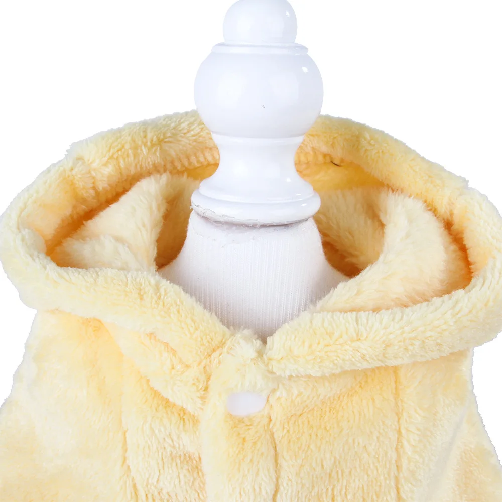 Милая Одежда для собак в форме курицы, комбинезон, теплое зимнее пальто для щенка кошки, костюм для домашних животных, Одежда для маленьких собак, кошек, чихуахуа, йоркширского терьера