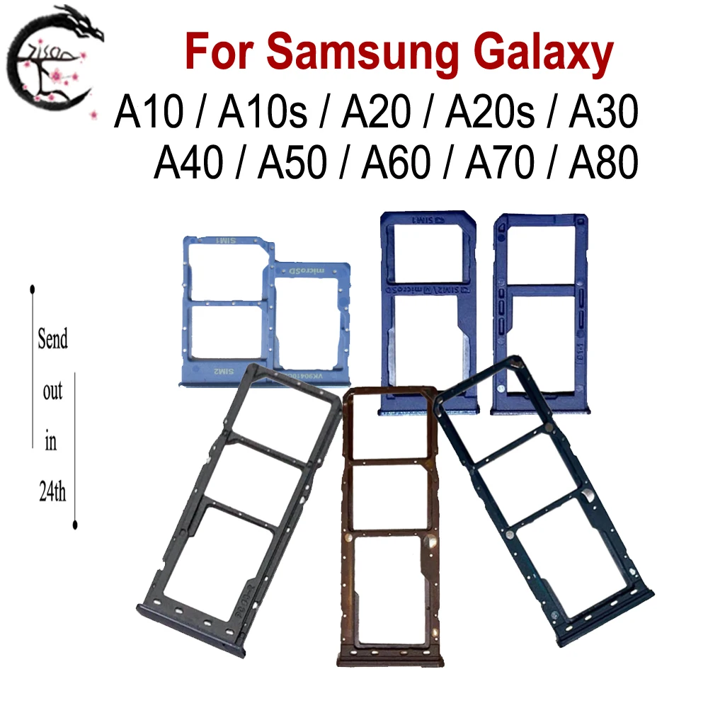 A10 A10S A20 A20S 삼성 갤럭시 A70 A60 A50 A40 A30 A80 Sim 카드 트레이 슬롯 어댑터 A505 A105 A107 A207 A705