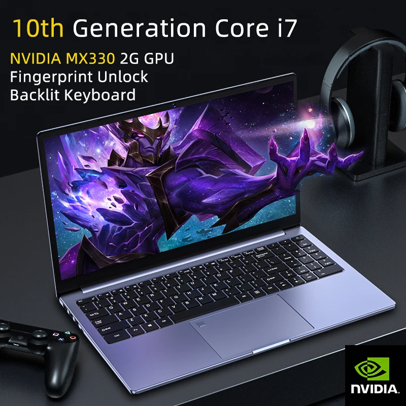 Gaming Laptops Geforce MX330 Discrete Graphics Card Windows 11 10th Gen