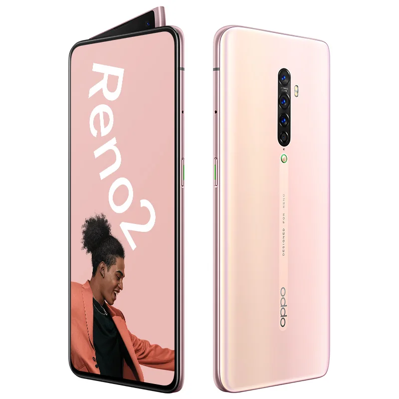 Oppo Reno 2 20x zoom Смартфон Snapdragon 730 6," AMOLED 48.0MP+ 16.0MP+ 13.0MP+ 8.0MP+ 2.0MP экран отпечатков пальцев VOOC 3,0 128GB