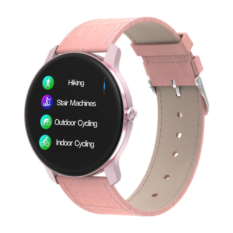 B T90 SmartBracelet браслет женский физиологический полный сенсорный кровяное давление часы Смарт-Браслет фитнес-трекер умные часы для мужчин и женщин - Цвет: B