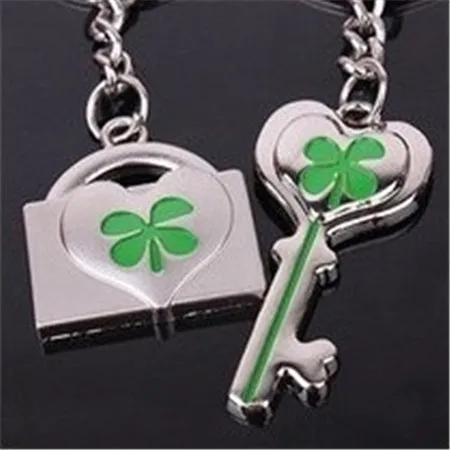 Брелок для влюбленных, креативный, персональный, металлический, модный, пара, брелок, шарм, брелок, хороший подарок для друга K1774 - Цвет: as the picture