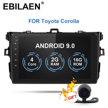

Car Radio Multimedia Player For Toyota Corolla E140/150 2007-2016 Autoradio 2Din Android 9.0 Car Navigation GPS Tape Recorder