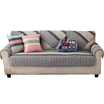 

Pink / Blue Colors Solid Sofa Covers for Living Room Solid Elastic Cotton Polyester Slipcovers Couch Cover Stretch Sofa Towel